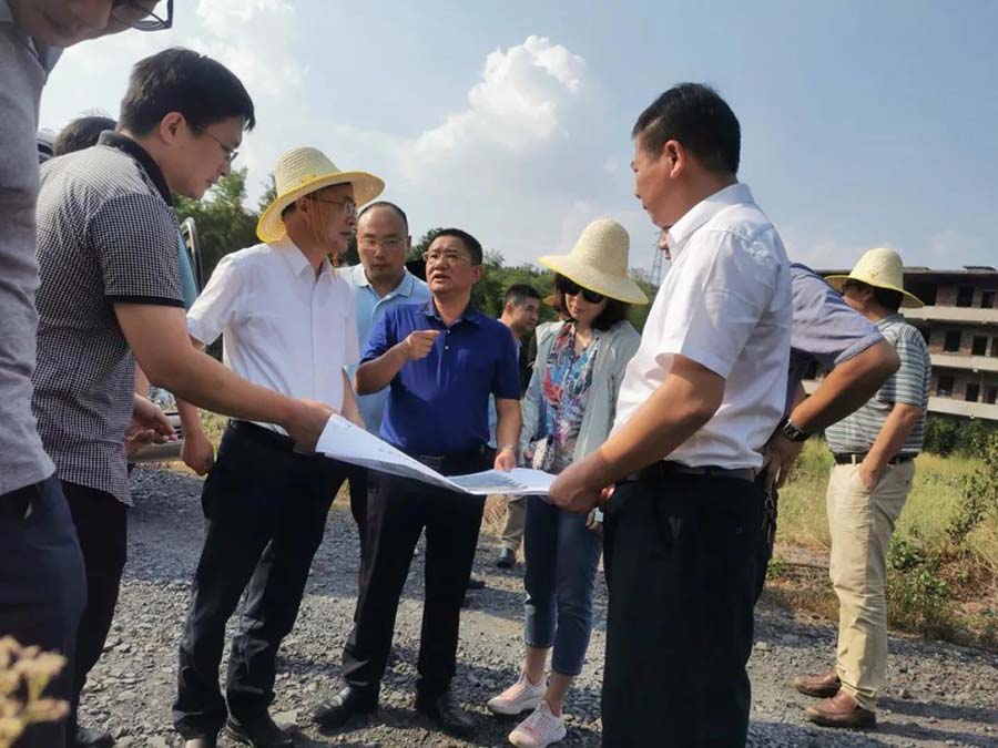 省厅调研督导郴州市鲁塘矿区历史遗留环境问题整改工作